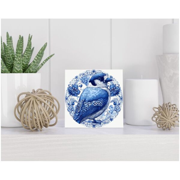 Tegel 15x15 cm Delfts blauw