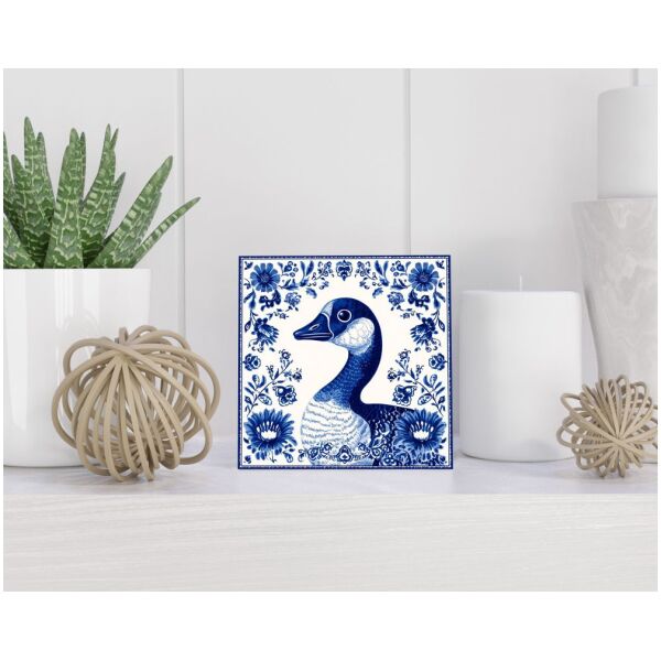 Tegel 15x15 cm Delfts blauw