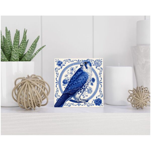 Tegel 15x15 cm Delfts blauw