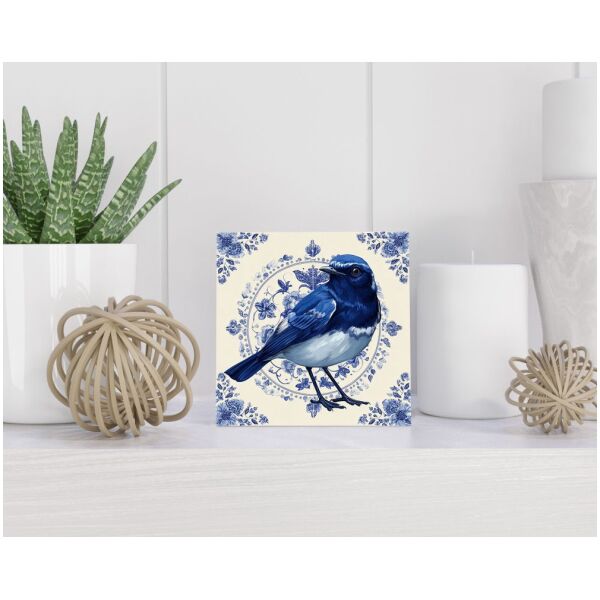 Tegel 15x15 cm Delfts blauw