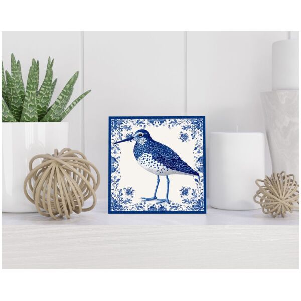 Tegel 15x15 cm Delfts blauw