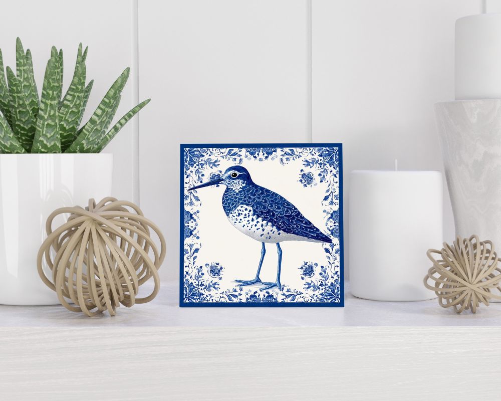 Tegel 15X15 Cm Met Delfts Blauw Cadeau Decoratie | Tegeltjes Met Tekst | Tegeltjes Met Spreuken | Collega | Oma | Opa | Pensioen | Mama | Papa | Vriend Tegel 15x15 cm Delfts blauw