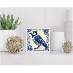 Tegel 15x15 cm Delfts blauw