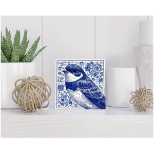 Tegel 15x15 cm Delfts blauw