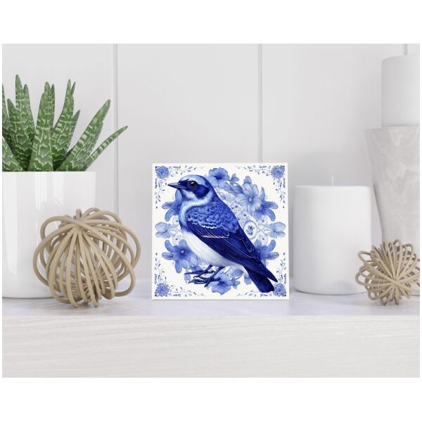 Tegel 15x15 cm Delfts blauw