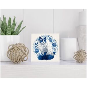 Tegel 15x15 cm Delfts blauw