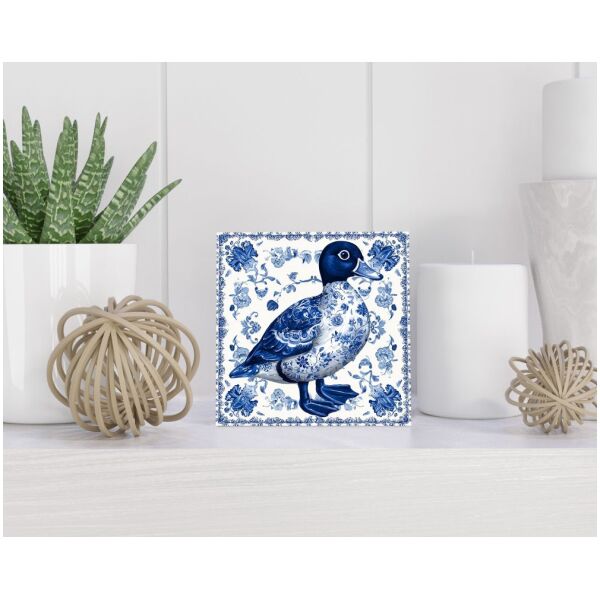 Tegel 15x15 cm Delfts blauw