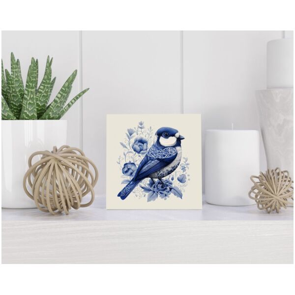 Tegel 15x15 cm Delfts blauw