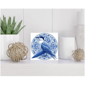 Tegel 15x15 cm Delfts blauw