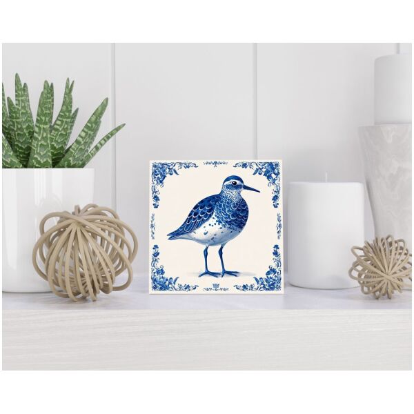 Tegel 15x15 cm Delfts blauw