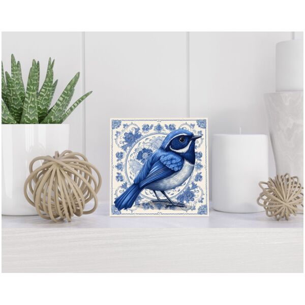 Tegel 15x15 cm Delfts blauw