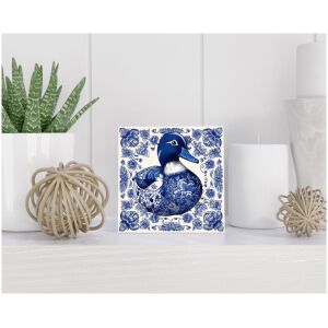 Tegel 15x15 cm Delfts blauw