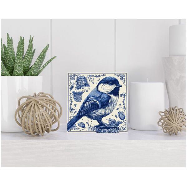 Tegel 15x15 cm Delfts blauw