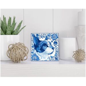 Tegel 15x15 cm Delfts blauw