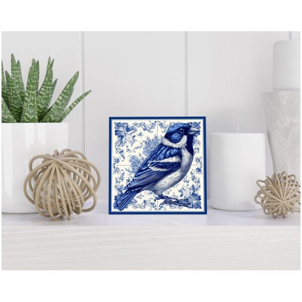 Tegel 15x15 cm Delfts blauw