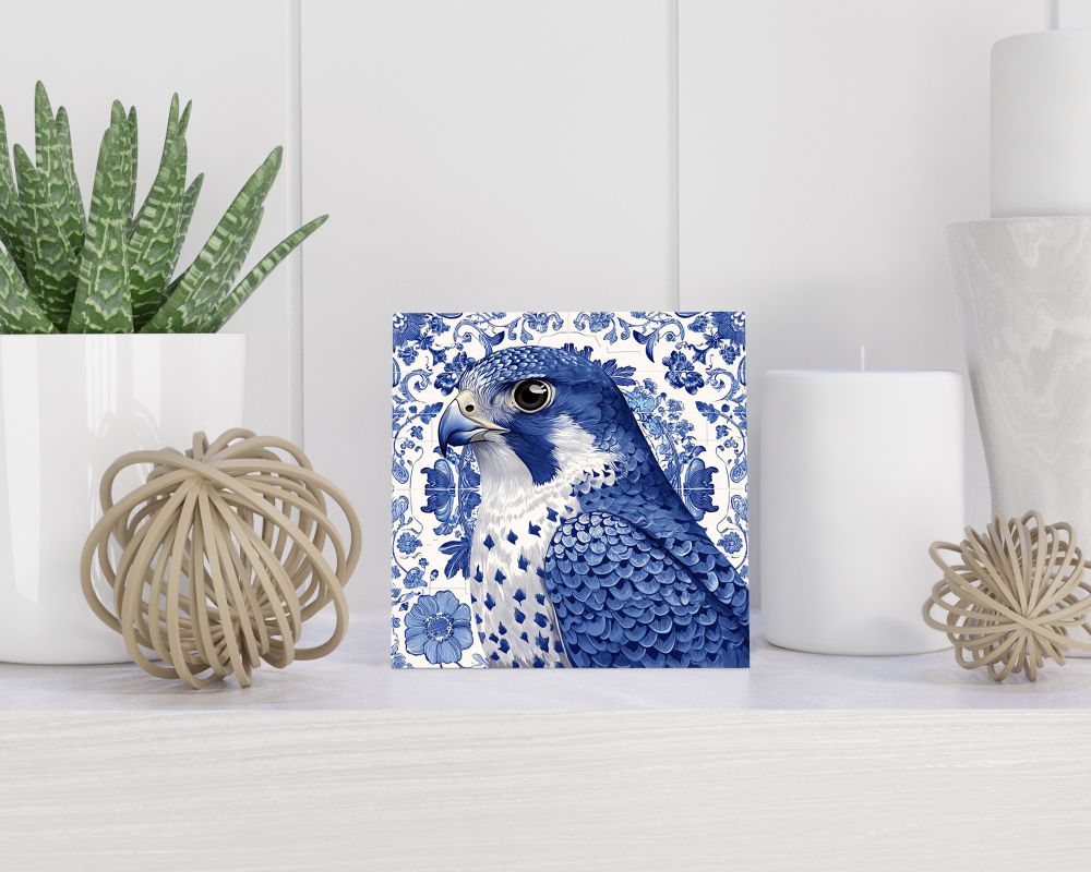 Tegel 15X15 Cm Met Delfts Blauw Cadeau Decoratie | Tegeltjes Met Tekst | Tegeltjes Met Spreuken | Collega | Oma | Opa | Pensioen | Mama | Papa | Vriend Tegel 15x15 cm Delfts blauw