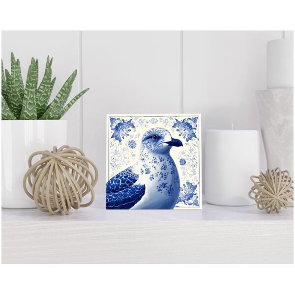 Tegel 15x15 cm Delfts blauw