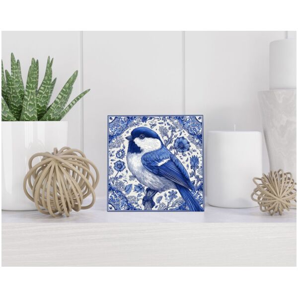 Tegel 15x15 cm Delfts blauw