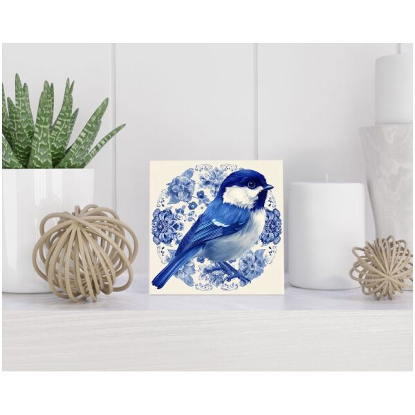 Tegel 15x15 cm Delfts blauw