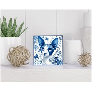 Tegel 15x15 cm Delfts blauw