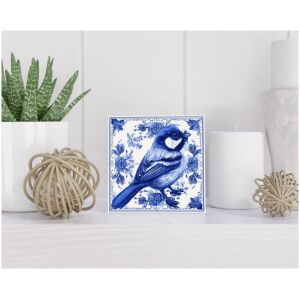 Tegel 15x15 cm Delfts blauw