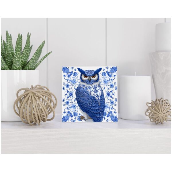 Tegel 15x15 cm Delfts blauw