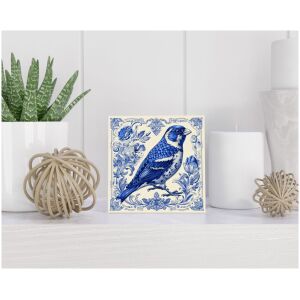 Tegel 15x15 cm Delfts blauw