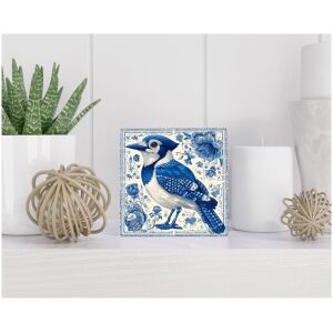 Tegel 15x15 cm Delfts blauw