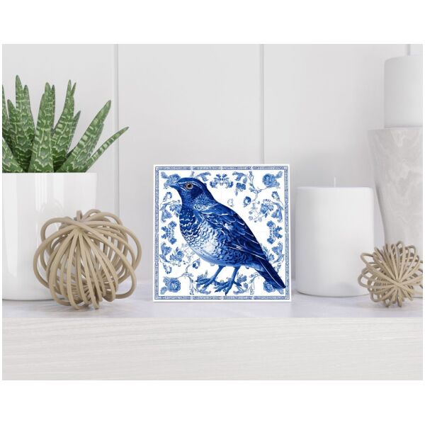 Tegel 15x15 cm Delfts blauw