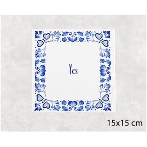 Spreuk tegel 15x15cm Eternal